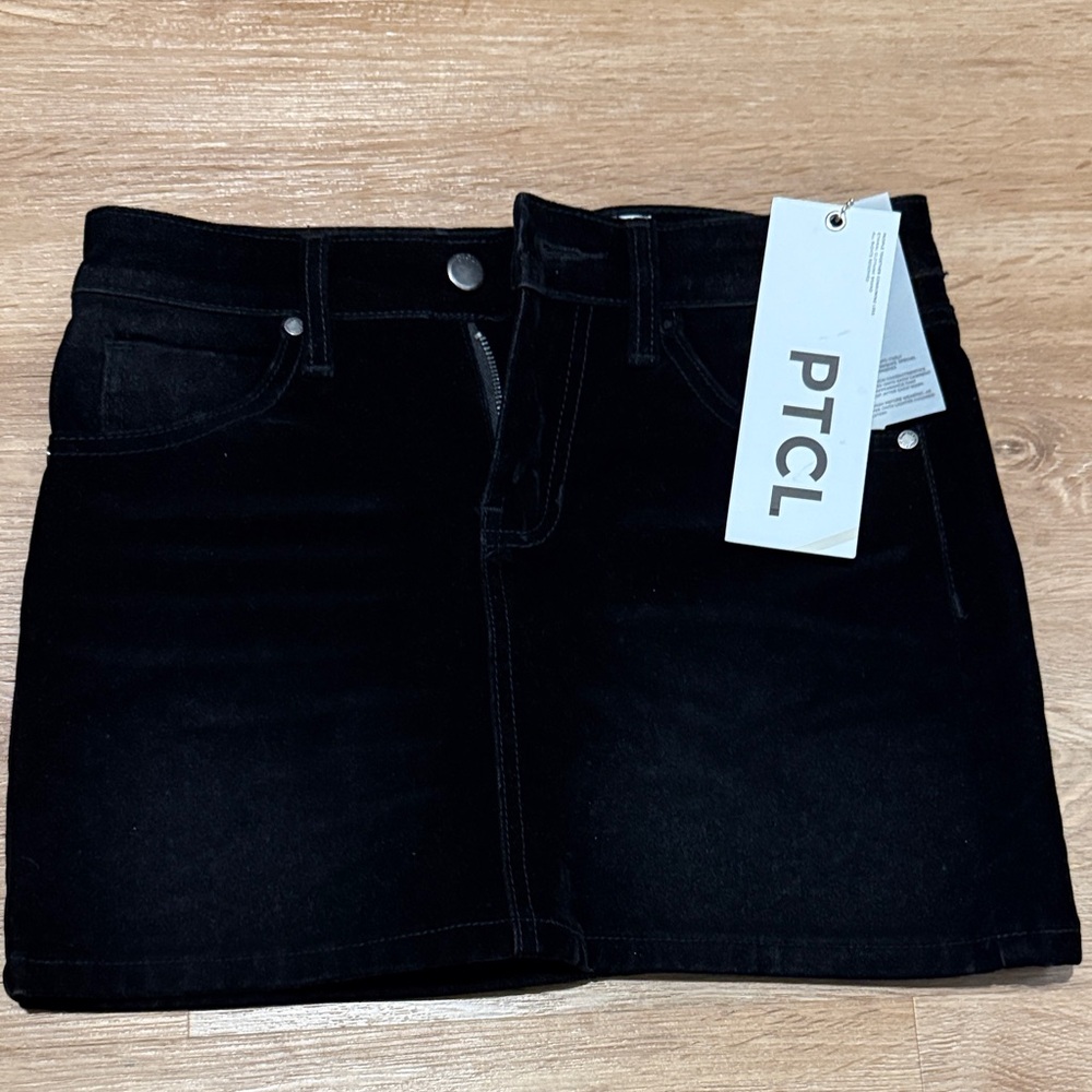 PTCL Women's Black Mini Skirt